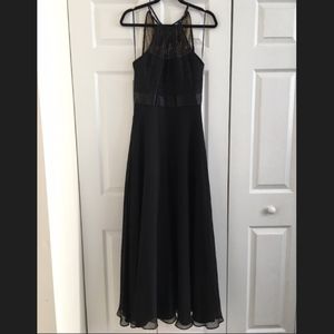 Long Black Formal Dress by Max and Cleo